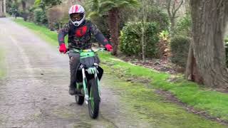 KX85 Full send 2 stroke sound