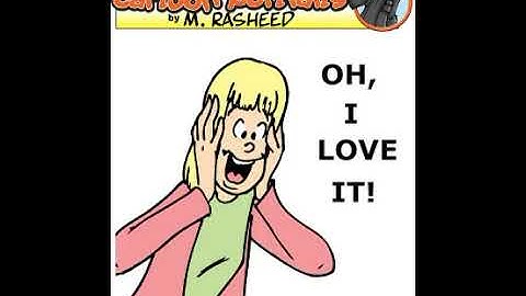 Cartoon Portraits by M. Rasheed