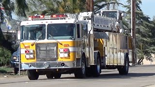 Santee Fire T4 & Lakeside Fire M2 Responding