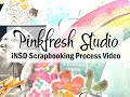 Scrapbooking Process #591 Pinkfresh Studio / iNSD Sunny Layout