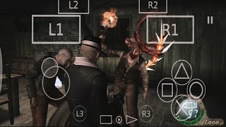 RESIDENT EVIL 4 (PS2) CABIN FIGHT (PRO) AETHERSX2 EMULATOR FOR ANDROID 