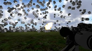 NS_Game level 2 : Weapon switching and explosion test. Unity 3D