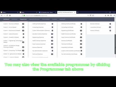 How To Apply For courses online on the KUCCPS Portal