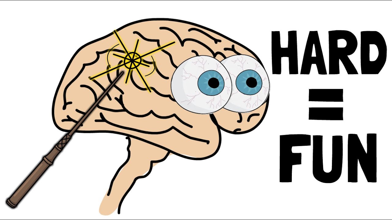 How to Trick Your Brain to Like Doing Hard Things - YouTube