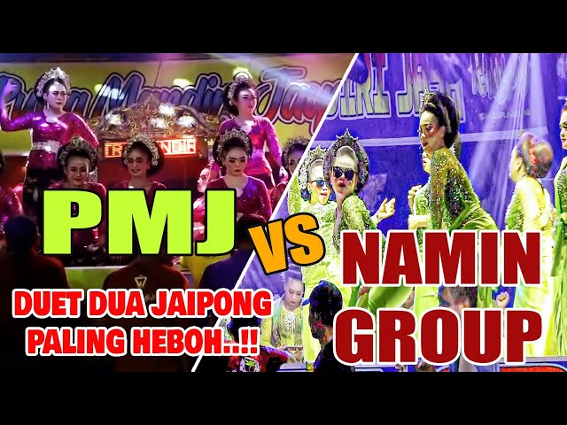 DUET DUA JAIPONG PALING HEBOH..!! || PMJ VS NAMIN GROUP class=