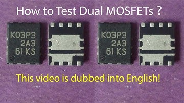 How to Test Dual MOSFETs