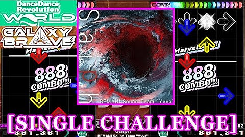 【DDR WORLD】 Saiph / BEMANI Sound Team "Yvya" [SINGLE CHALLENGE] 譜面確認+Clap