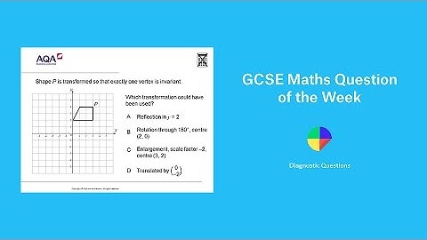 Transformations and Invariance: GCSE Maths Question of the Week