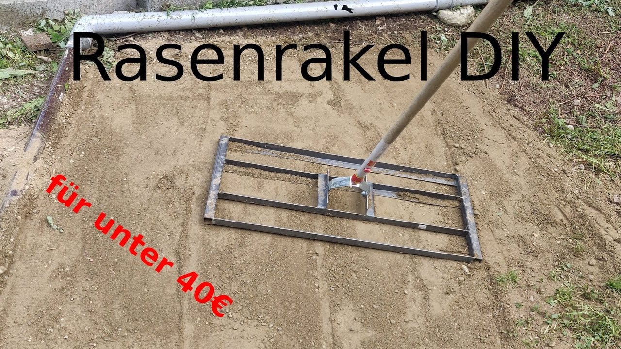 Level Rake - Rasenrakel - Lawn Rake selber bauen - NewWonder555