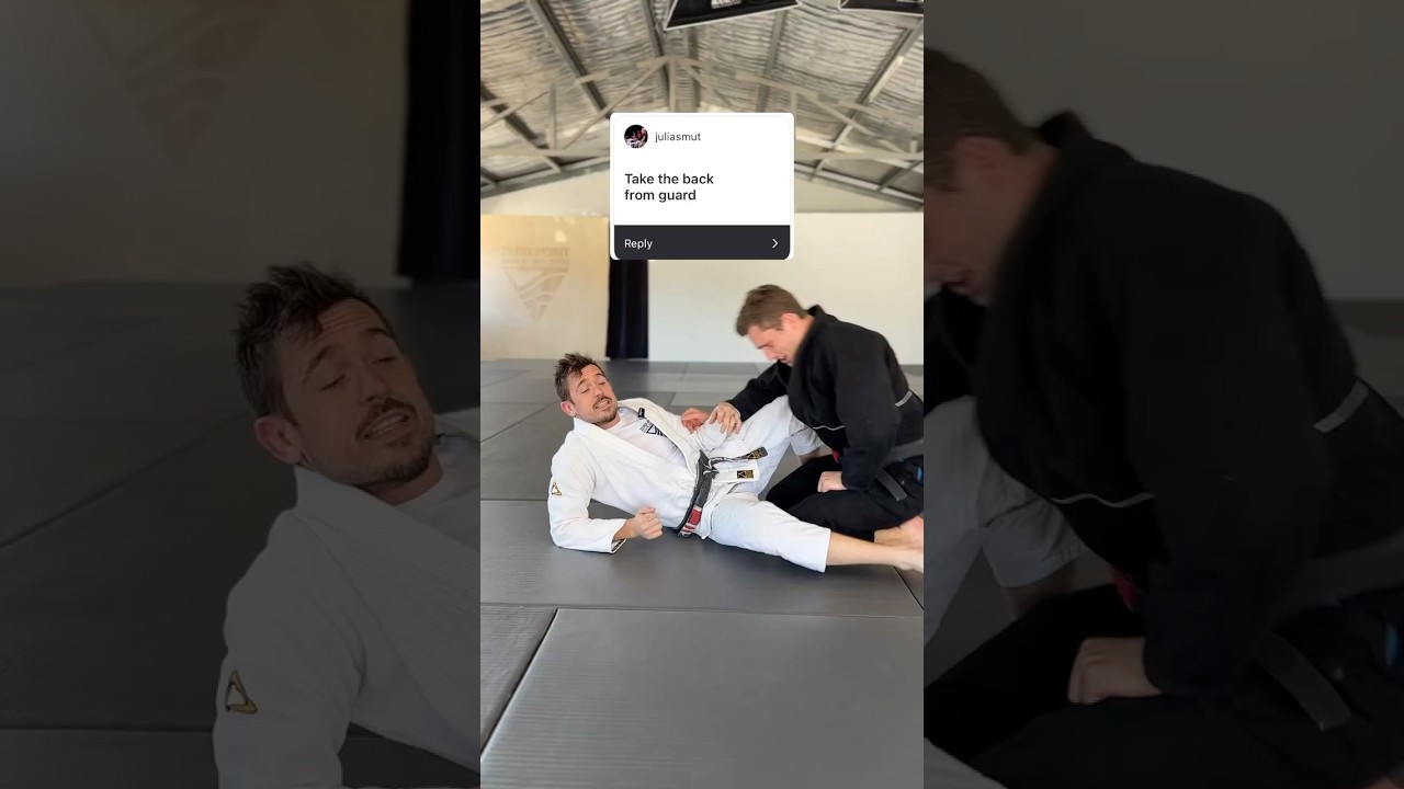 Taking the back from the guard