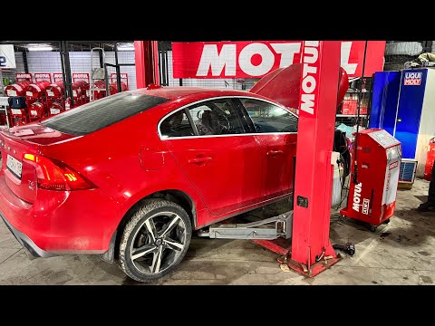 Замена масла в акпп Volvo s60 aisin tf80sc