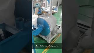 10 Mesh Waste Paper Pulp/PP/PE/PVC Pulverizer/Miller/Grinder Machine #shorts #pulverizer #miller