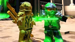 The LEGO Ninjago Movie Videogame  Gold Ninja Unlocked + Gameplay (220 Gold Bricks)