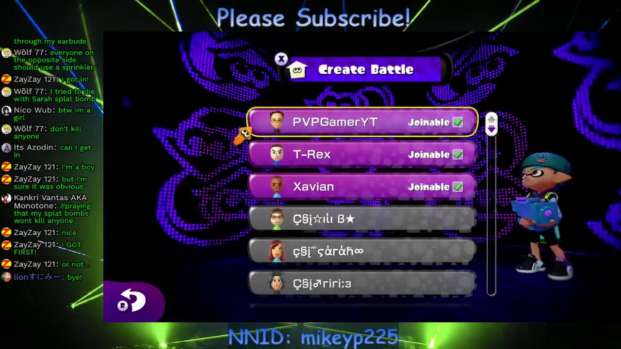 Mario Kart 8 Wii U / Hacked Splatoon