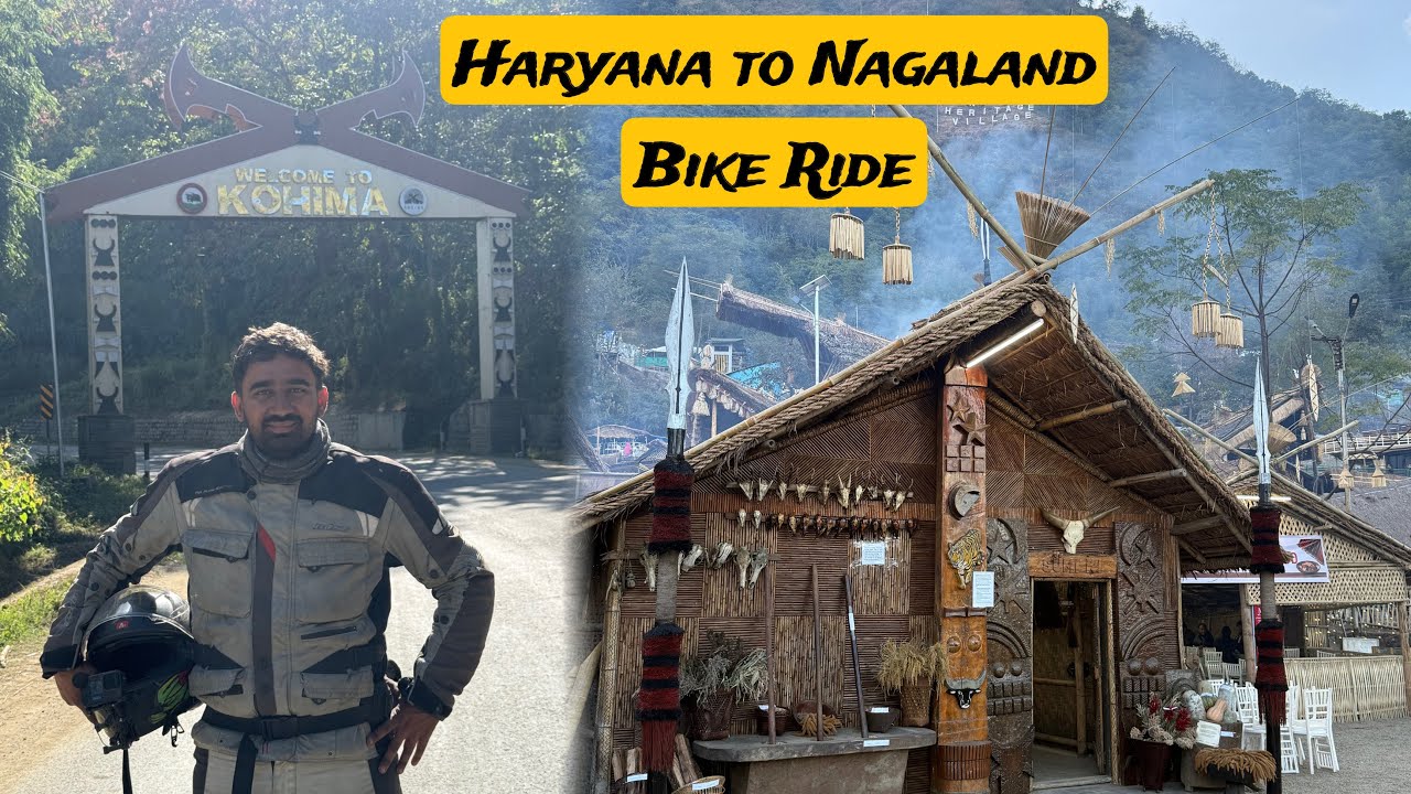 Haryana to Nagaland Bike Ride 😳 2240 km in 3 days ❤️ Explore Beautiful North East