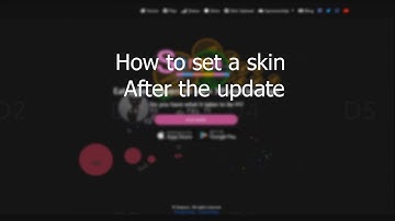 Senpa.io Tutorial 3# | How to set a skin after the update