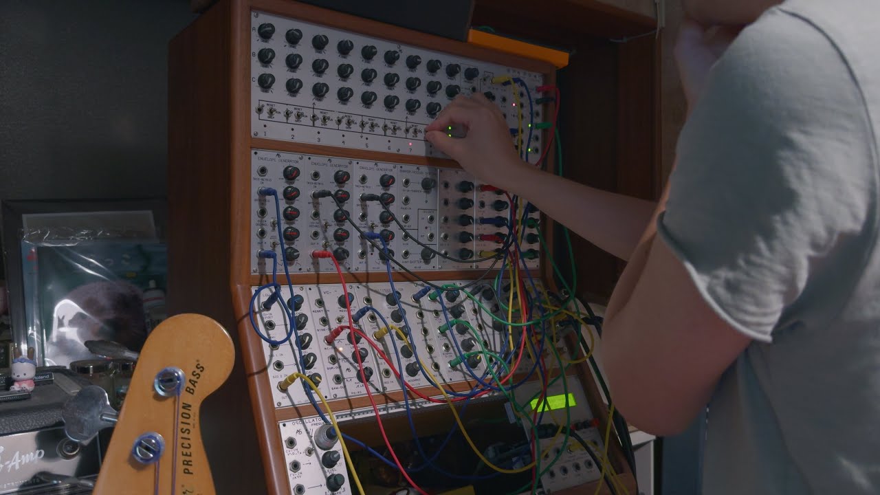 Radiohead - Sit Down. Stand Up / Analogue Systems RS-8000 and Nord Grand 2 demonstration.