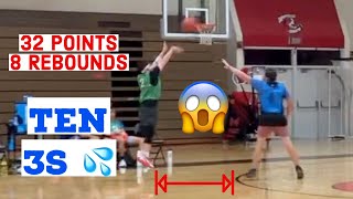 I hit TEN 3 POINTERS 😱 Intramural Comeback Episode 5