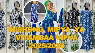 'Mishono mipya ya Stara ya vitambaa vipya mjini  inayotrend 2025/2026'