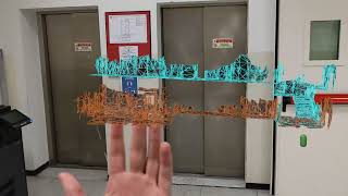 Merging maps of indoor and outdoor environments using Microsoft Hololens 2 for Augmented Reality