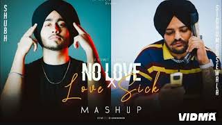 no love x lovesick shubh x sidhu moose wala mash-up | new punjabi song 2024