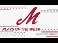 Muhlenberg college plays of the week april 23 2024