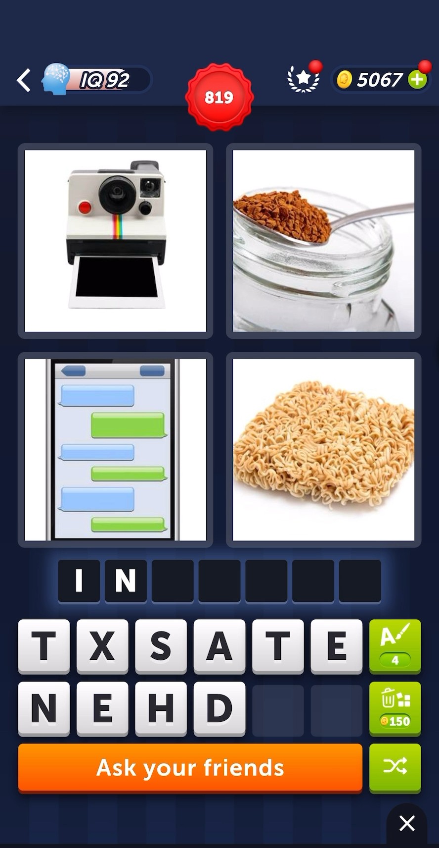 4 pics 1 word - level 819 - YouTube