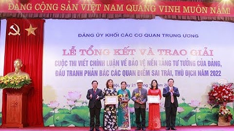 Báo Đại biểu Nhân dân đạt giải Nhất Cuộc thi viết chính luận về bảo vệ nền tảng tư tưởng của Đảng