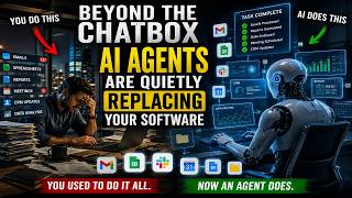 **BEYOND THE CHATBOX β AI AGENTS ARE QUIETLY REPLACING YOUR SOFTWARE**