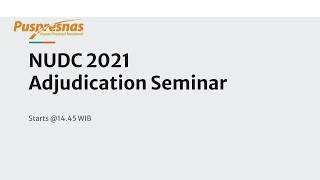 NUDC 2021 Adjudicating Seminars screenshot 5