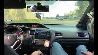 Supercharged 9Th Gen Civic Si Ride Along