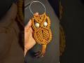 Easy and Professional Macrame Owl Tutorial #shorts #short #education #macrame