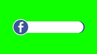 Facebook Lower Thirds Animation Green Screen Free Download