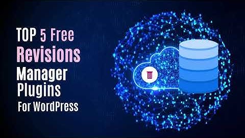 Top 5 Revisions Delete plugins for WordPress
