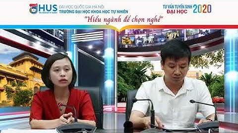 Ngành Công nghệ quan trắc và giám sát tài nguyên môi trường -Trường ĐHKHTNHN