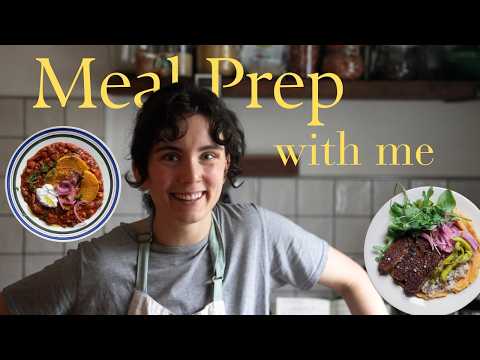 Meal prep with me: Wholesome, seasonal and easy vegan recipes for the week ahead thumbnail