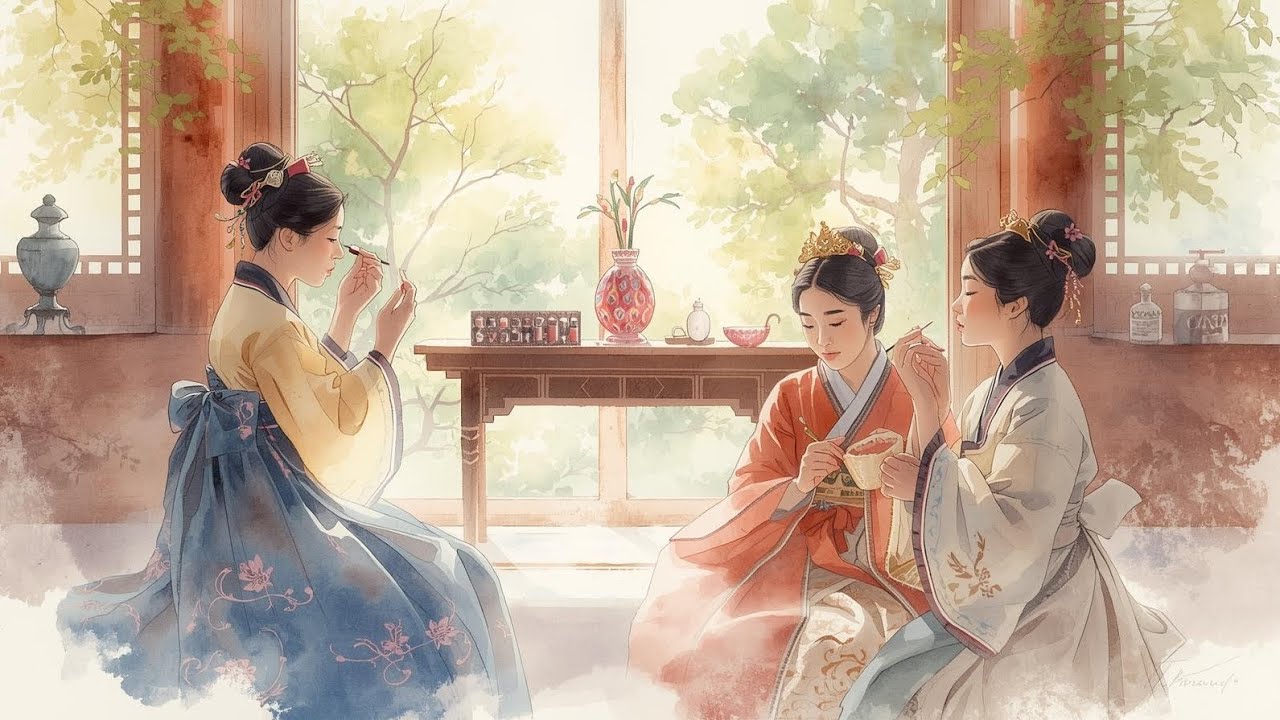 مستحضرات التجميل قديما في شرق آسيا