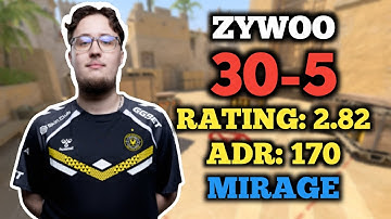 CS2 POV | ZYWOO (30-5) FACEIT RANKED (MIRAGE) | VOICELESS