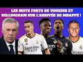 Real madrid  les mots forts de vinicius et bellingham sur larrive de mbapp 