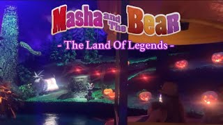 Masha &amp; The Bear Ride / Masha &amp; Karhu / Маша и Медведь. The Land Of Legends Turkey. 4K