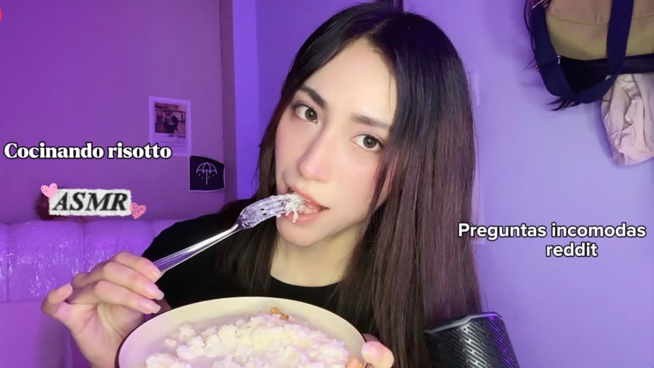 Preguntas incomodas😳-cocinando a las 3:00am ☠️-ASMR