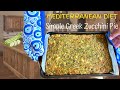 Greek-Style Zucchini Pie | No Dough - No Phyllo  | 100% Beginner Friendly!!