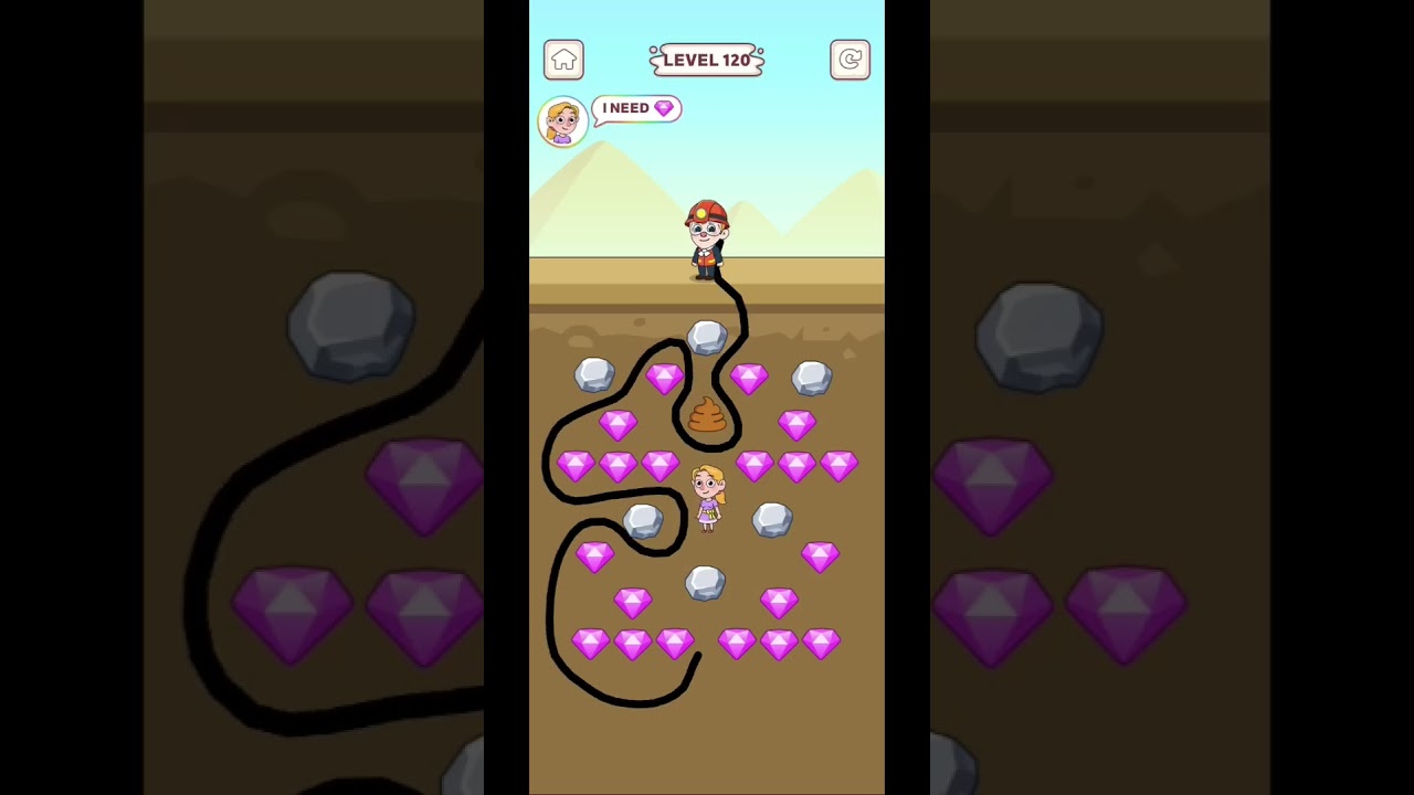 Pull The Gold Gameplay Level-120 ❌😎