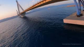 Fpv Diving The Rio - Antirio Cable Bridge