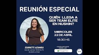 Reunión con Jeannette Altamira - Gte de cuentas TEAM ELITE latam