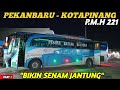 Asli bus balap  bikin senam jantung  trip pekanbaru  kotapinang with bus pmh 221