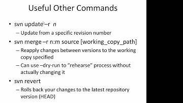 2013-11-21 A Brief Introduction to Subversion 2