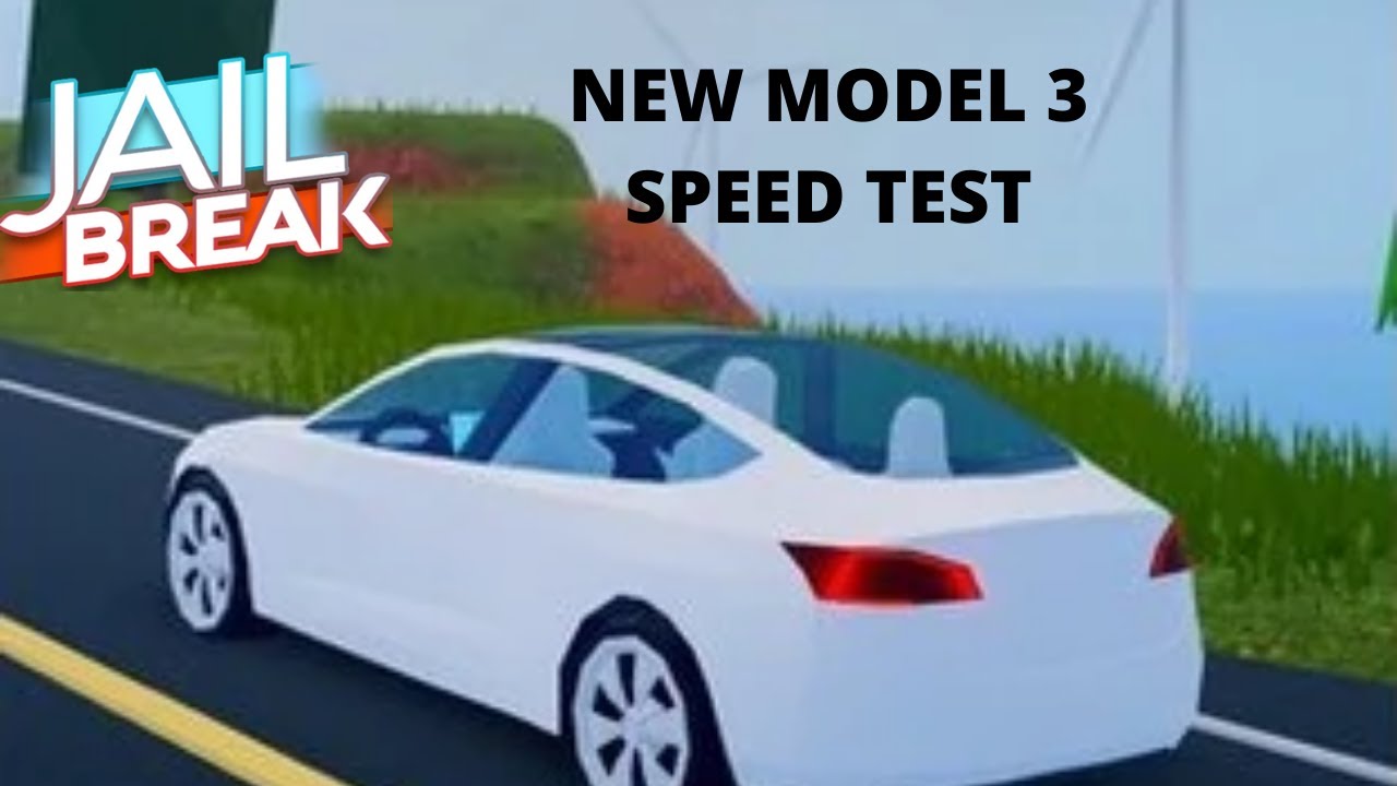 New Tesla Model 3 Is Faster Than The Old Model 3 Jailbreak Speed Test 3 Of 5 Days Of Vehicles Youtube - roblox jailbreak model 3