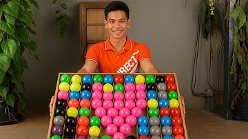 Insane Ball Sorting Challenge! | Satisfying Color Coordination Game #colorfulballs #puzzle