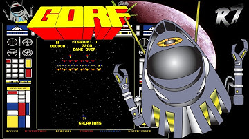 Gorf | 1981 | Arcade | Gameplay | HD 720p 60FPS